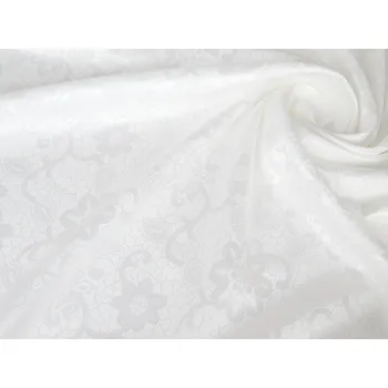 HEDVA ČESKÝ BROKÁT Odaska 163 KRAJKA bílá