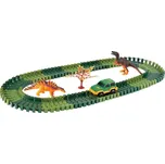 Alltoys Dino dráha set s autíčkem 100 ks