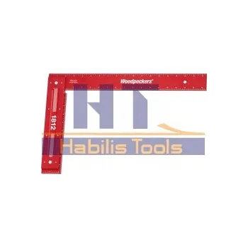 Úhloměr Příložný úhelník Woodpeckers 1812 profi - 450 mm