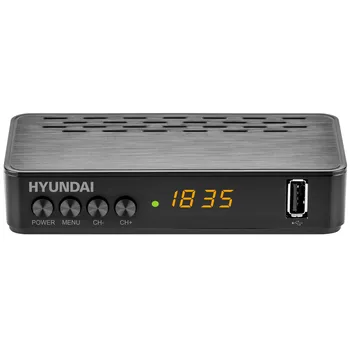 Hyundai DVBT 220 PVR černý Set top box Hyundai DVBT 220 PVR černý
