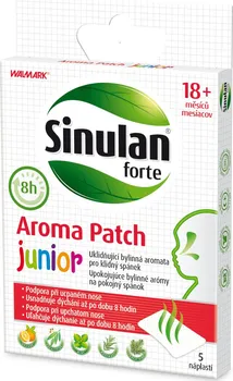Náplast Walmark Sinulan Forte Aroma Patch Junior 5 ks