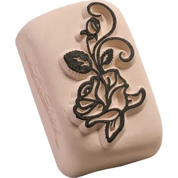 Odstranitelné tetování Růže 3, STŘEDNÍ (LaDot razítko pro dočasné tetování střední velikosti.)