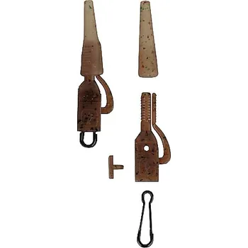 Prologic závěsky LM Mimicry Flat Lead Clip & Tail Rubbers