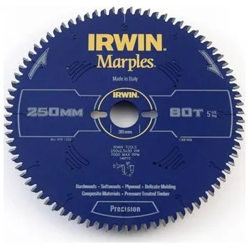 Pilový kotouč IRWIN kotouč na dřevo 250x80Tx30 Marples 1897458