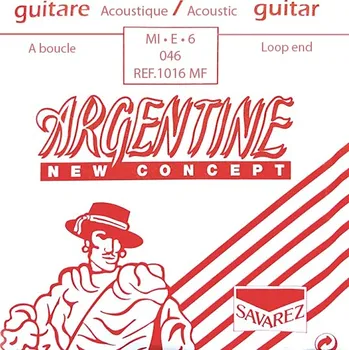 Příslušenství pro strunný nástroj Savarez ARGENTINE 1016MF - Struna E na gypsy kytaru