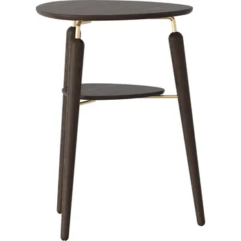 Konferenční stolek Odkládací stolek My Spot tmavý dub / mosaz - UMAGE