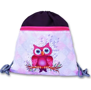 Školní sáček Taška na tělocvik, přezůvky - SOVA