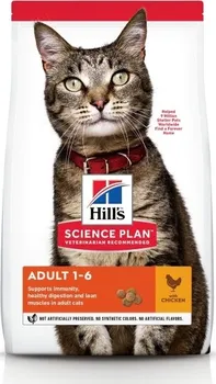 Krmivo pro kočku Hill's Pet Nutrition Feline Adult Chicken 1,5 kg