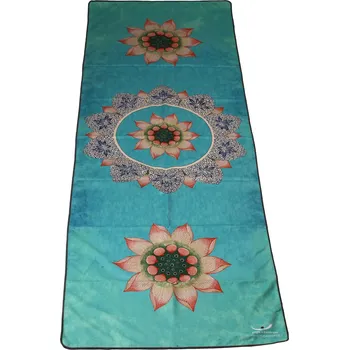 Ručník na jógu Lotos Green