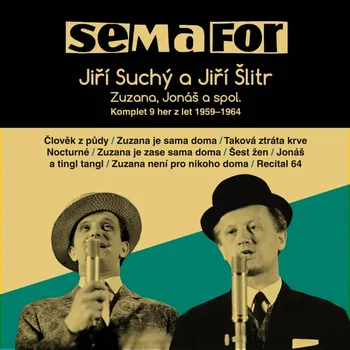 Semafor: Komplet 9 her z let 1959-1964 - Jiří Suchý, Jiří Šlitr (čte Jiří Suchý a další) [CDmp3]