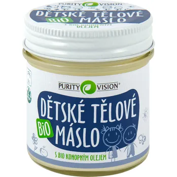 Dětská kosmetika Purity Vision Dětské tělové máslo 