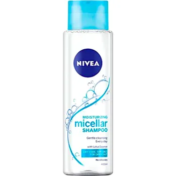 Nivea Moisturizing Micellar Shampoo hydratační šampon 400 ml Šampon Nivea Moisturizing Micellar Shampoo hydratační šampon 400 ml