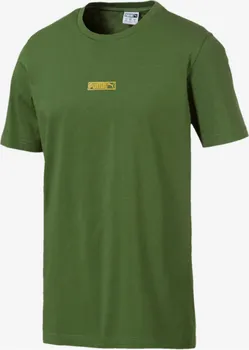 Pánské tričko PUMA Classics Logo N.2 Tee zelené