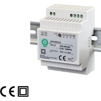 Napájecí zdroj pro osvětlení POS Power Napájecí zdroj na DIN lištu 30W 24V/1,25A, POS