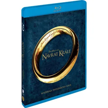 Pán prstenů: Návrat krále - Prodloužená verze (2003) 2 disky Blu-ray film Pán prstenů: Návrat krále - Prodloužená verze (2003) 2 disky