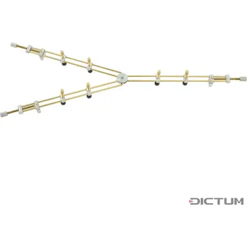 Truhlářská svěrka Dictum 735819 - Prasklinová svěrka trojitá