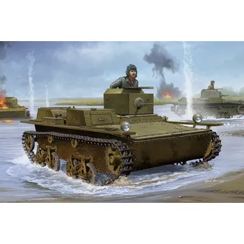 Plastikový model Hobby Boss 1/35 Soviet T-38 amphibious LT