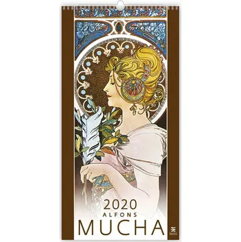 Helma365 Kalendář Alfons Mucha 2020 Kalendář Helma365 Kalendář Alfons Mucha 2020