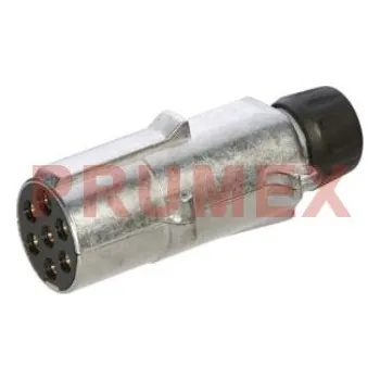 Auto elektroinstalace Zástrčka 24V 7P kovová (černá) JEAGER