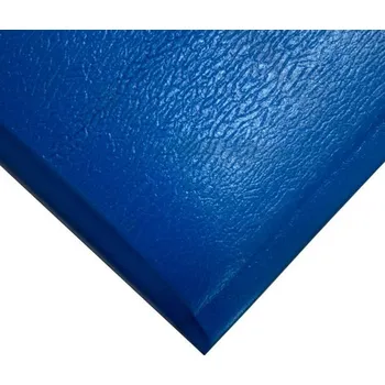 Rohožka Modrá gumová protiúnavová průmyslová rohož - 18,3 m x 90 cm x 1,25 cm