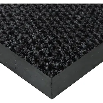 Šedá textilní vstupní vnitřní čistící rohož Alanis - 50 x 90 x 0,75 cm