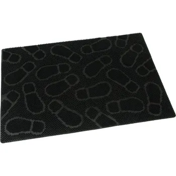 Rohožka Gumová vstupní kartáčová rohož Shoes - 90 x 60 x 1 cm