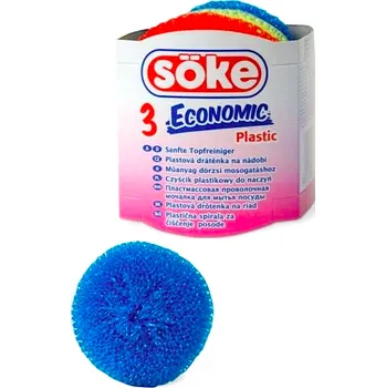 Drátěnka Söke Econimic plastová drátěnka 3 ks