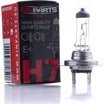 Povinná bezpečnostní výbava H7 Halogenová žárovka 55W (žlutá) E4 24V