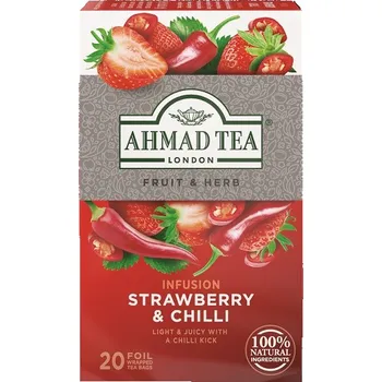 Ahmad Tea Strawberry a Chilli 20 x 2 g Čaj Ahmad Tea Strawberry a Chilli 20 x 2 g