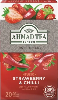 Čaj Ahmad Tea Strawberry a Chilli 20 x 2 g