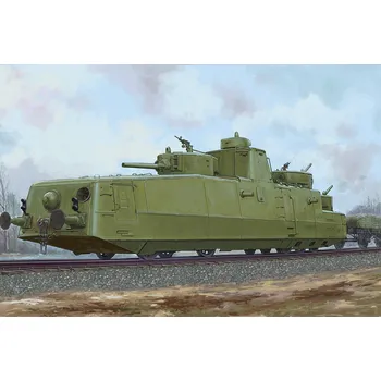 Plastikový model Hobby Boss 1/35 Soviet MBV-2 Armored Train