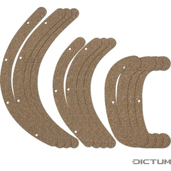Truhlářská svěrka Dictum 735646 - Korkové podložky pro klížící svěrky