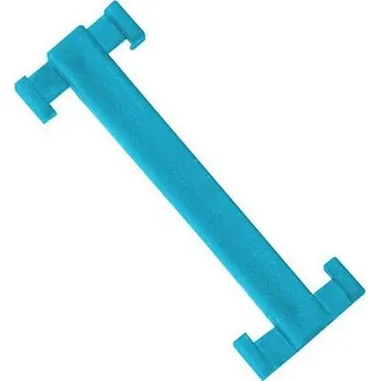 Modrá plastová spojka pro rohože Soft-Step - 4,5 x 1,5 - 10 ks