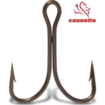Rybářský háček Dvojháček Cannelle velikost 4, balení 10 ks