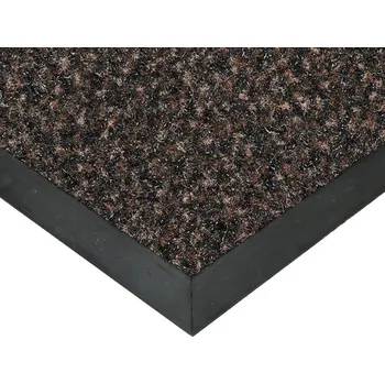 Rohožka Hnědá textilní vstupní vnitřní čistící rohož Valeria - 300 x 100 x 0,9 cm