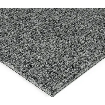 Koberec Šedá kobercová vnitřní čistící zóna Catrine - 50 x 100 x 1,35 cm