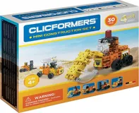 Clicformers Mini Stavební auta 30 dílků