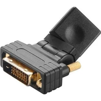 Redukce Akasa AK-CBHD16-BK AKASA - úhlová redukce DVI-D na HDMI