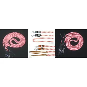 provazové otěže ZEPHYR Barva: černá, Provedení: spojené, Provedení: na řemínek