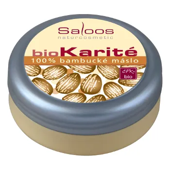Tělový krém Saloos Bio Karité Bambucké máslo 250 ml