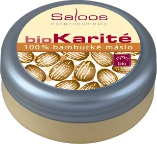 Tělový krém Saloos Bio Karité Bambucké máslo 250 ml