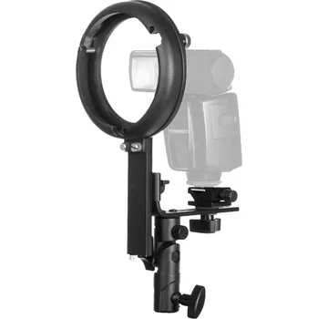 Držák blesku Phototools Držák pro systémový blesk + bajonet BOWENS typ L