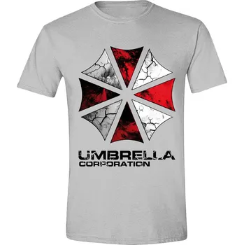 Pánské tričko Resident Evil - The Umbrella Corporation (šedá)