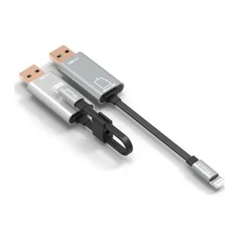 Datový kabel PremiumCord Lightning nabíjecí a synchr. kabel, 8pin - USB s čtečkou karet, 15cm