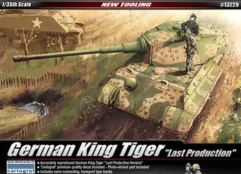 Plastikový model Academy German King Tiger Last Production 1:35