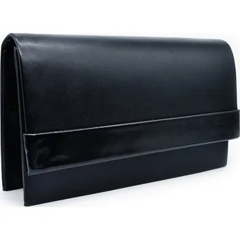 Kabelka Dámské plesové psaníčko černé - 002 Černá