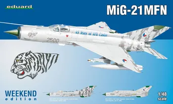 Plastikový model Eduard MiG-21MFN 1:48