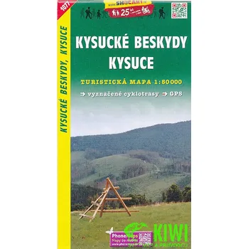 Turistická mapa: Kysucké Beskydy, Kysuce 1:50 000 - Shocart (2006)