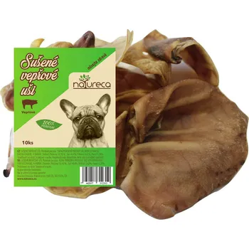 Pamlsek pro psa Natureca Vepřové uši sušené ks: ks