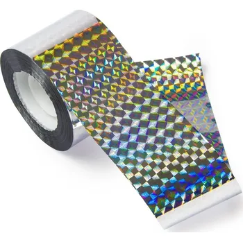 Lepicí páska Hologramová nelepící páska 45mm / 80m pro plašení ptactva v ovocných sadech a vinicích